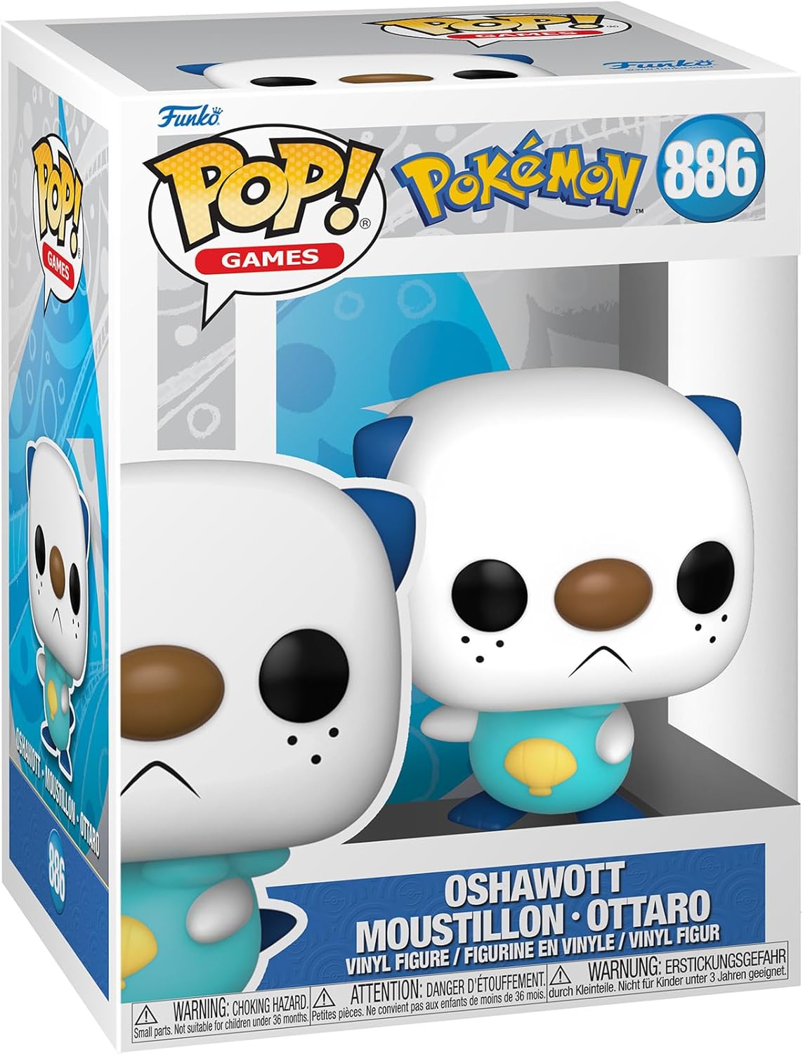 Funko Pop! Pokemon Oshawott #886