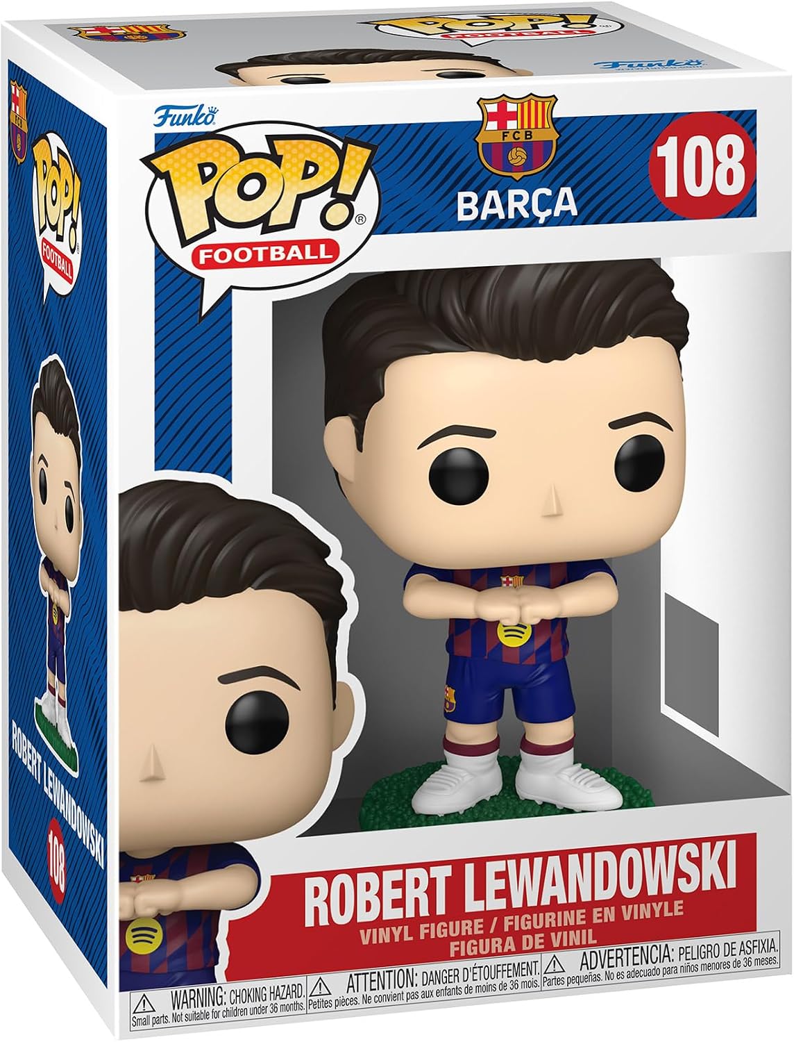 Funko Pop! Barcelona FC - Robert Lewandowski #108