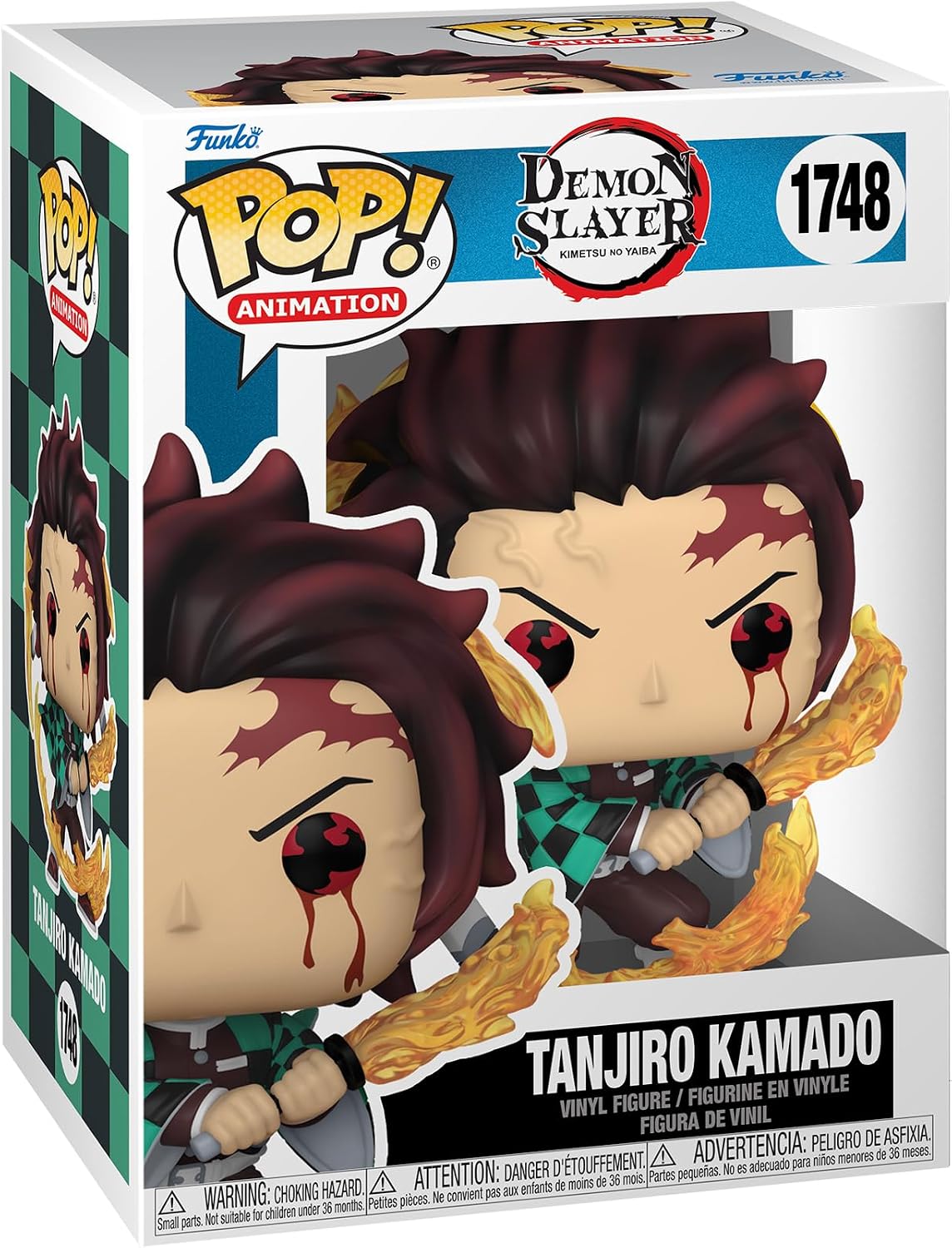 Funko Pop! Demon Slayer - Tanjiro (Sun Breathing) #1748