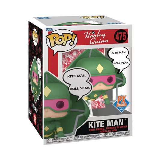 Funko Pop! Harley Quinn Kite Man #475 PX Previews Exclusive Limited to 25000 Pieces
