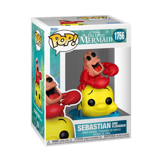 Funko Pop! The Little Mermaid - Sebastian and Flounder #1756