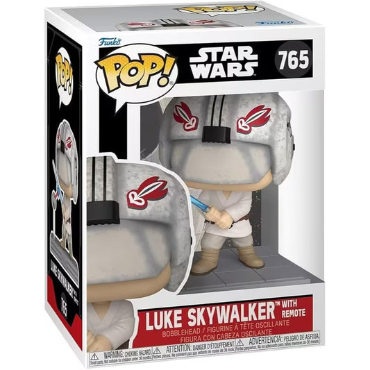 Funko Pop! Star Wars: Star Wars S9 - Luke Skywalker w/Remote #765