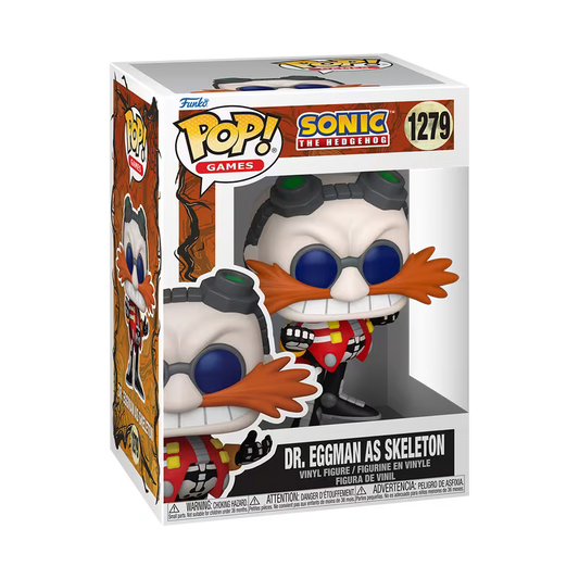 Funko Pop! Sonic The Hedgehog - Dr. Eggman as Skeleton #1279