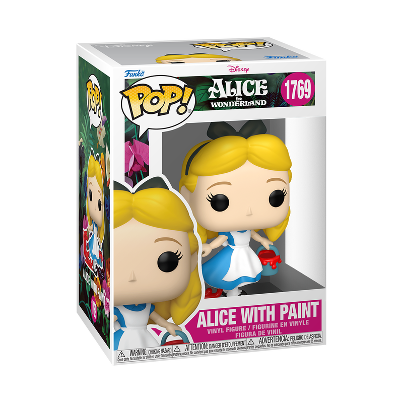 Funko Pop! Alice in Wonderland - Alice with Paint #1769