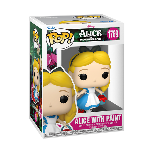 Funko Pop! Alice in Wonderland - Alice with Paint #1769