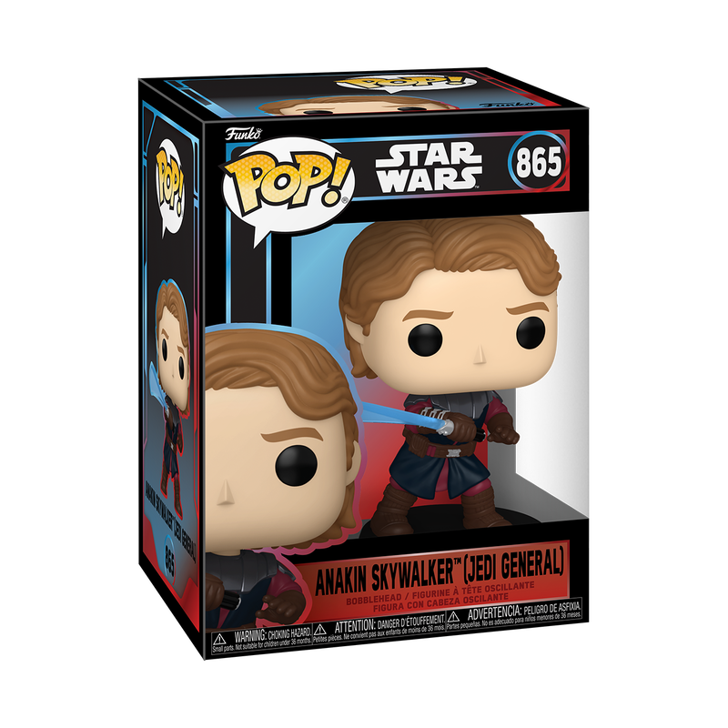Funko Pop! Star Wars - Anakin Skywalker (Jedi General) #865