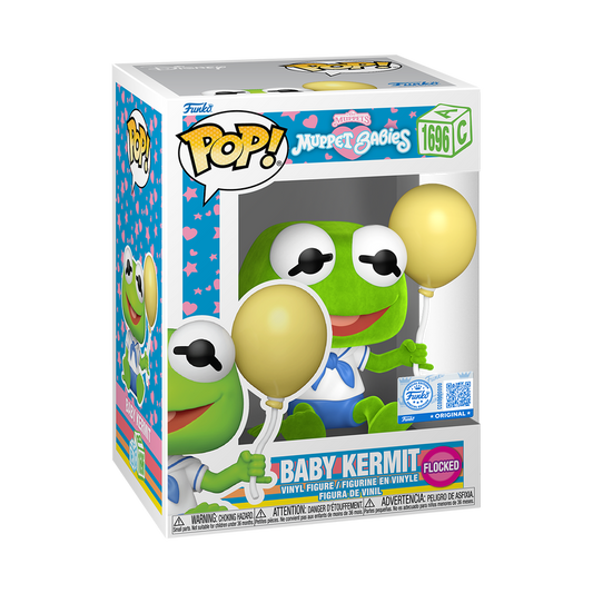 Funko Pop! Muppet Babies - Baby Kermit (Flocked) (Exclusive) #1696