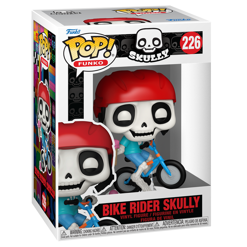 Funko Pop! Bike Rider Skully #226