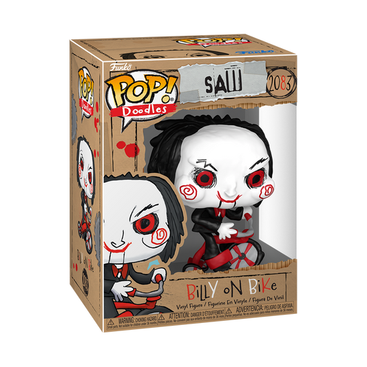 Funko Pop! Saw - Billy on Bike (Doodles) #2083