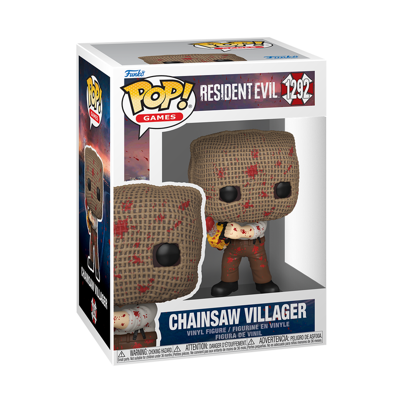 Funko Pop! Resident Evil - Chainsaw Villager (Bloody) #1292