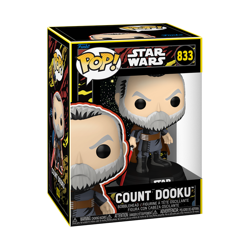 Funko Pop! Star Wars - Count Dooku (Retro) #833