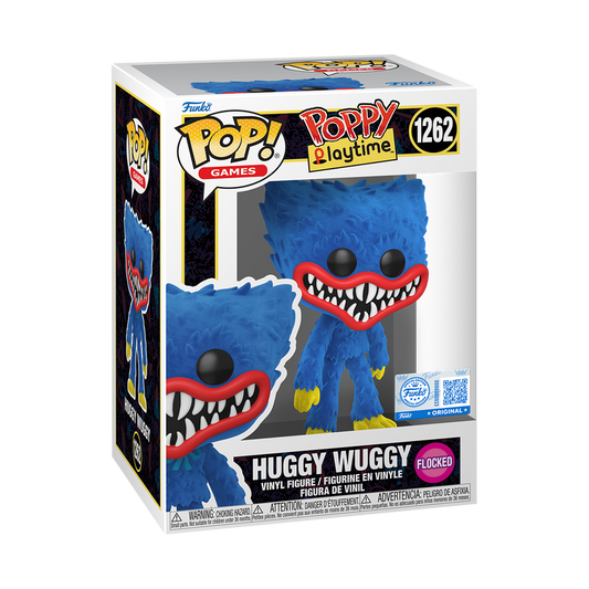 Funko Pop! Poppy Playtime - Huggy Wuggy (Flocked) (Exclusive) #1262