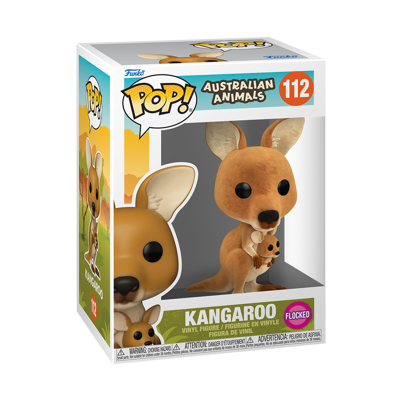 Funko Pop! Australian Animals - Kangaroo (Flocked) #112