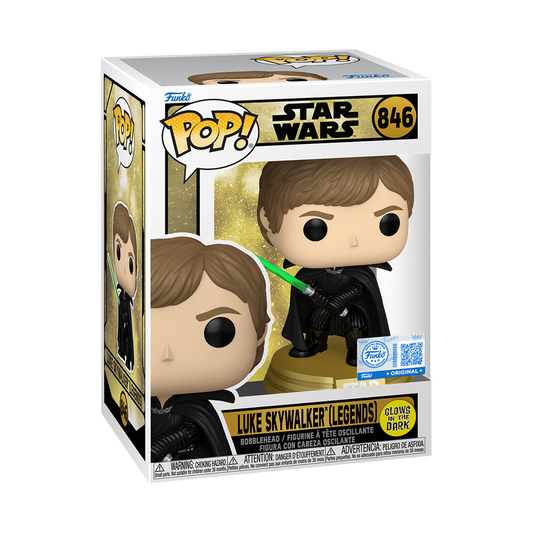 Funko Pop! Star Wars - Luke Skywalker (Legends) (Glow) (Exclusive) #846