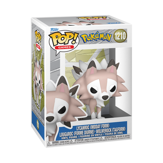 Funko Pop! Pokemon - Lycanroc (Midday Form) #1210
