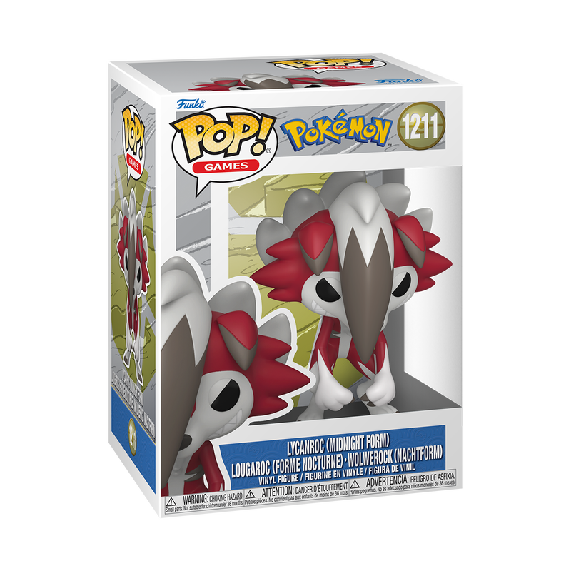 Funko Pop! Pokemon - Lycanroc (Midnight Form) #1211
