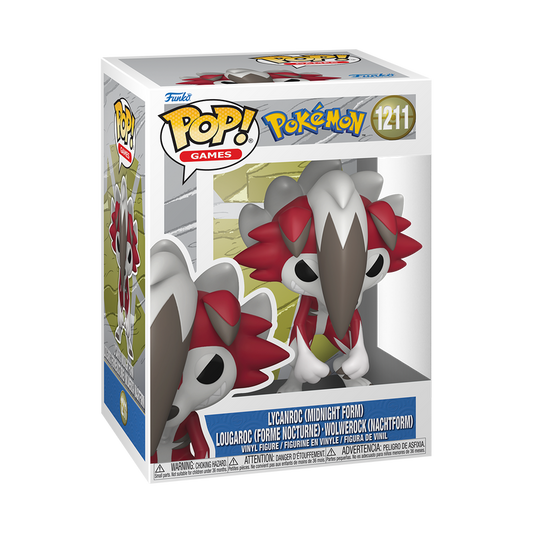 Funko Pop! Pokemon - Lycanroc (Midnight Form) #1211