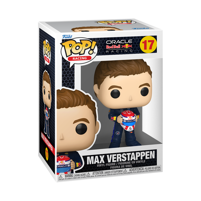 Funko Pop! Max Verstappen (Holding Helmet) #17
