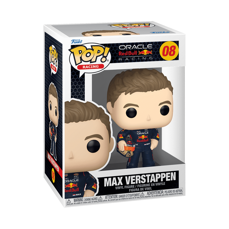 Funko Pop! Max Verstappen with Helmet #08