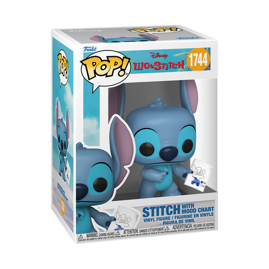 Funko Pop! Stitch with Mood Chart #1744