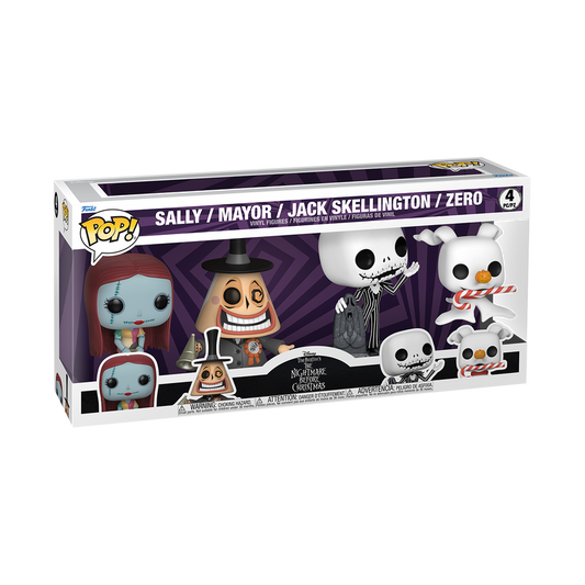 Funko Pop! The Nightmare Before Christmas 4-Pack
