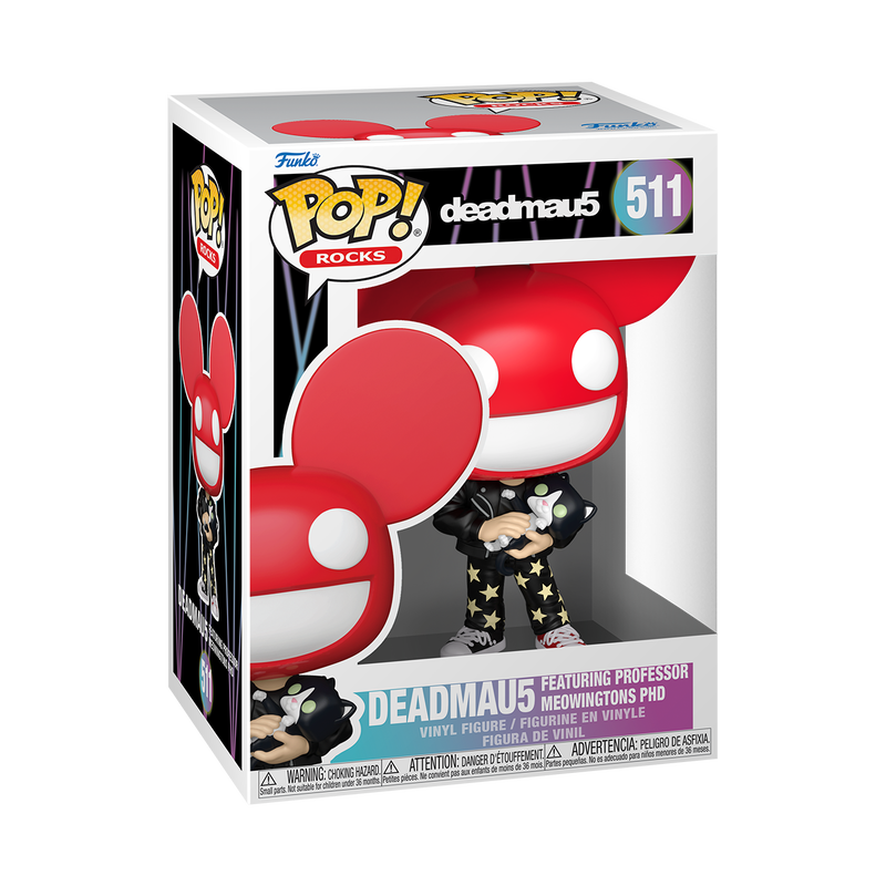Funko Pop! deadmau5 featuring Professor Meowingtons PhD #511