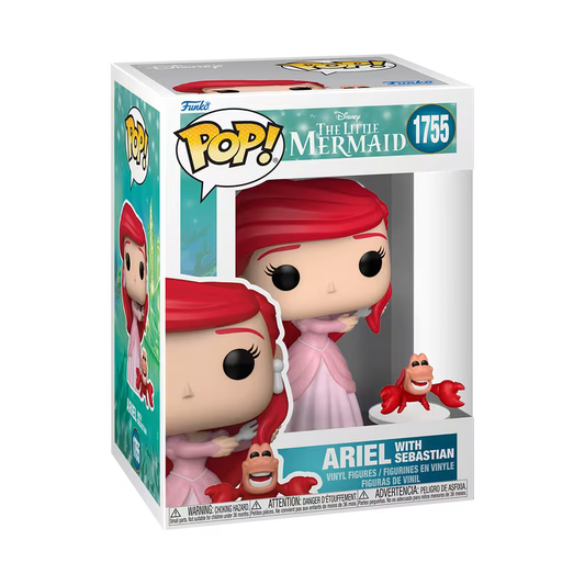 Funko Pop! The Little Mermaid - Ariel with Sebastian #1755