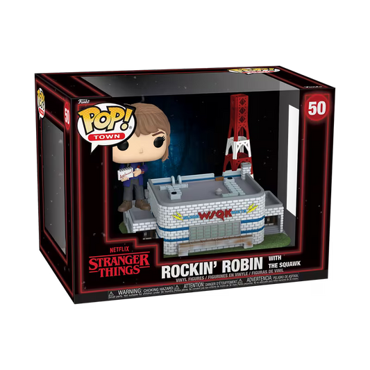Funko Pop! Town Stranger Things Rockin' Robin with The Squawk #50