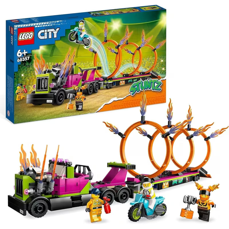 LEGO 60357 City Stuntz Stunt Truck & Ring of Fire Challenge