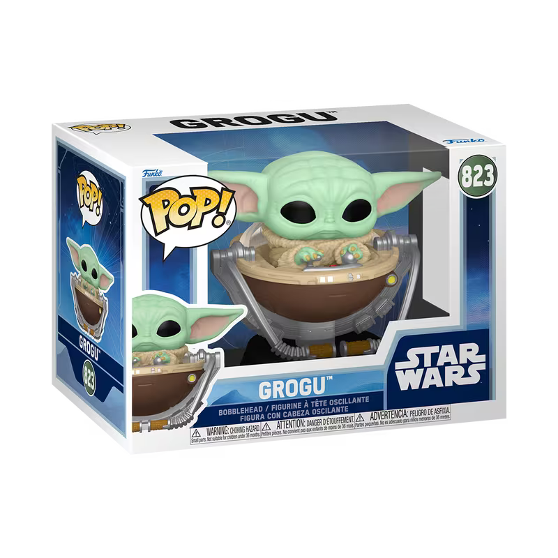 Funko Pop! The Mandalorian and Grogu - Grogu in Pram #823
